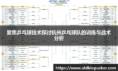 聚焦乒乓球技术探讨杭州乒乓球队的训练与战术分析